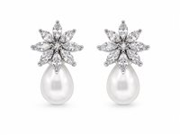 Pendientes Ultima Edizione Mujer in Plata Madreperla artificiale in bioresina OAO7561